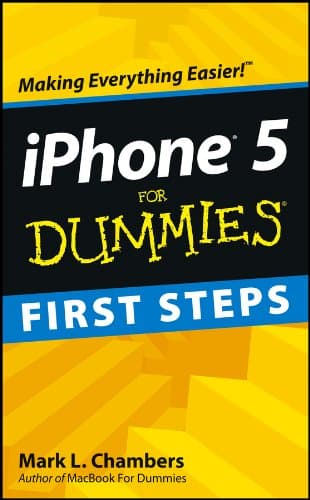 Image of iPhone 5 First Steps For Dummies