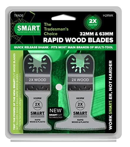 Image of Smart H2RWK Trade 2 Piece Rapid Wood Blade Kit - Packaging May Vary