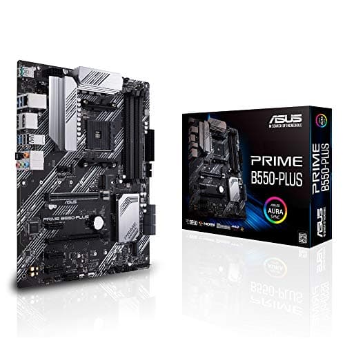 Image of ASUS 90MB14U0-M0EAY0 Prime B550-PLUS Socket (PC) AM4 Form Factor (Details) ATX Motherboard Chipset AMD