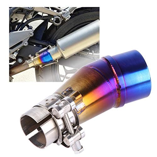 Image of Qiilu Exhaust Middle Pipe Motorcycle Exhaust Muffler Silencer Link Connect Pipe for 300 Z300 Z250 Stainless Steel Motorcycle Full Exhaust System