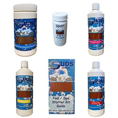 Image of SUDS-ONLINE Swimming Pool Inflatable Hot Tub Chemical Starter Kit