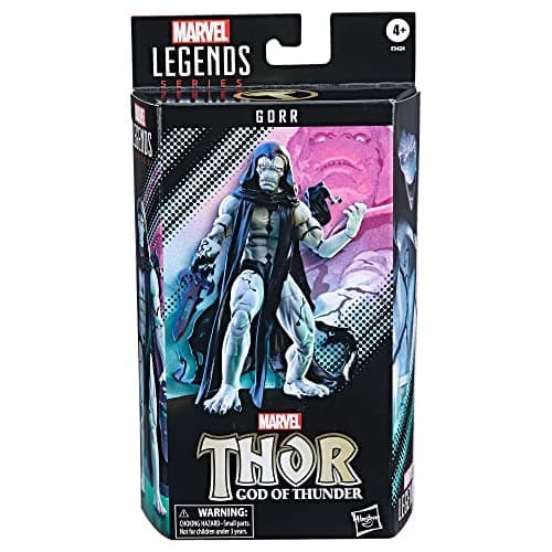 Image of Hasbro Marvel Legends Series Thor Comics Gorr Action Figure 6-inch Collectible Toy, 2 Accessories, F3424, Multicolor Amazon Exclusive