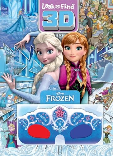 Image of Disney Frozen - Look And Find 3D - PI Kids