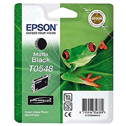 Image of Epson Original Ink Cartridge T0548 Matte Black, Genuine