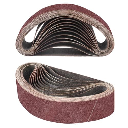 Image of STEBRUAM 10PCS Sanding Belt 30 x 330 mm 60 Grit