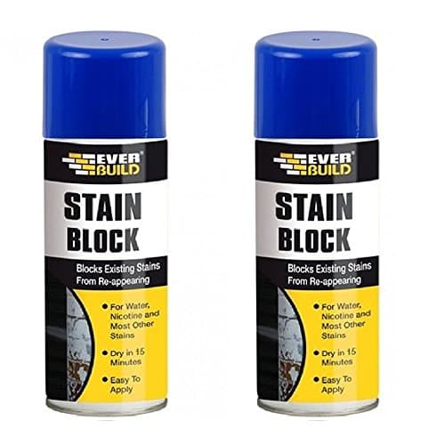 Image of 2 x Everbuild EVBSTAINSTP 400 ml Stain Block Spray