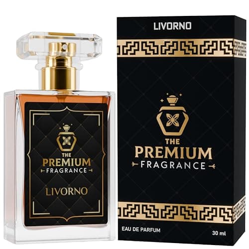 Image of The Premium Fragrance - LIVORNO (30 ml) | Tuscan Leather Inspired | Eau De Parfum Spray for Men & Women | Luxurious, Bold & Long-Lasting Leather Scent | Unisex Perfume