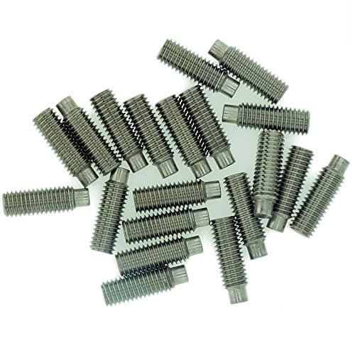 Image of M10 (10mm x 20mm) Hex Socket Grub Screw (Dog Point) - Stainless Steel (A2) (Pack of 10)