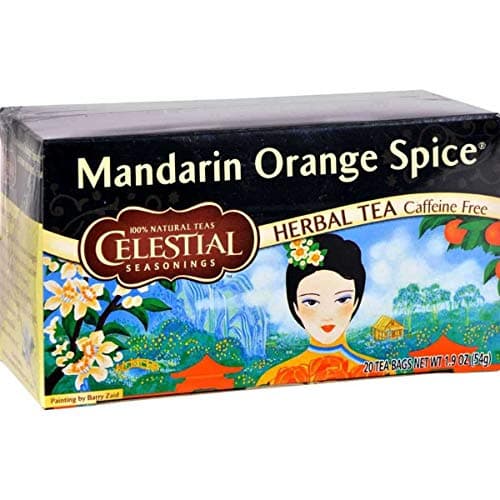 Image of CELESTIAL MANDARIN ORANGE SPICE 20TEABAGS (PACK OF 3)