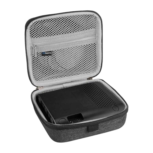 Image of Geekria Shield Speaker Case Compatible with Bose SoundLink Color II Portable Bluetooth Wireless Speaker, Replacement Hard Shell Travel Carrying Bag with Cable Storage (Dark Grey)
