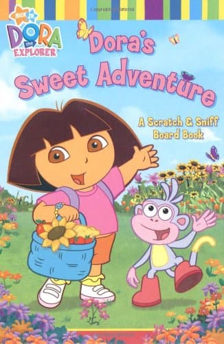 Image of Dora's Sweet Adventure: A Scratch & Sniff Board Book (Dora the Explorer)
