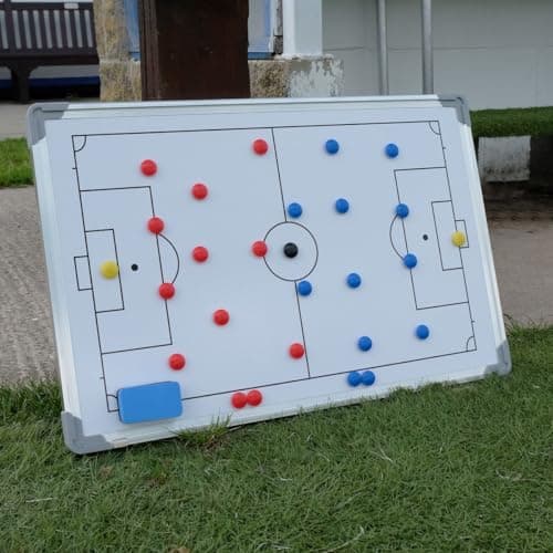 Image of The Soccer Store Magnetic Football Coaching Tactic Board - Available in 3 Sizes (Mini 45cm x 30cm, Standard 60cm x 40cm, Large 90cm x 60cm) (Mini)