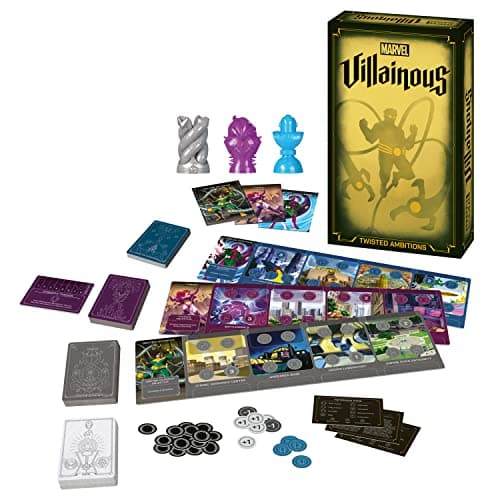 Image of Ravensburger Marvel Villainous: Twisted Ambitions - Engaging Strategy Board Game | Perfect for Marvel Fans & Families | Compatibility with Other Marvel Villainous Games | High Replay Value