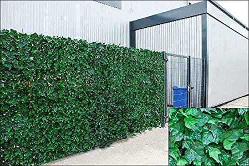Image of IVY 3m by 1M SD20256 Wall Artificial Ivy Leaf Hedge Screening Roll Garden Fence Balcony Privacy
