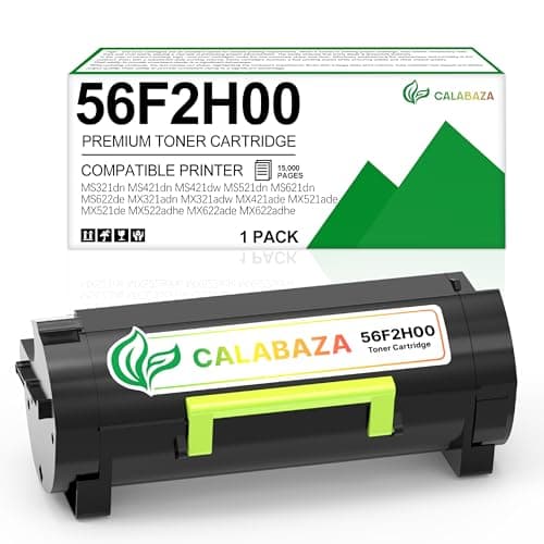 Image of 56F2H00 High Yield Black Toner Cartridge Compatible for Lexmark 56F2000 56F2H00 for MS321 MS421 MS521 MS621 MS622 MX321 MX421 MX521 MX522 MX622 Printer