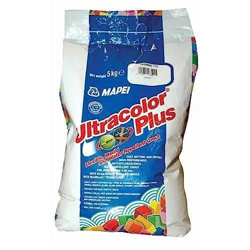 Image of Mapei 110 UltraColor Plus Manhattan Grey Grout 2kg