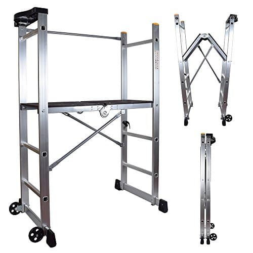 Image of Abbey Folding Scaffold Platform Ladder 0.87m Platform height EN 131