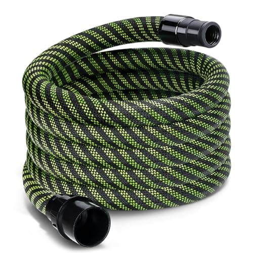 Image of Dust Extractor Hose D27/32 x 3.5M(11.5 Ft) Compatible with Festool Vacuum, Compatible with Festool CT 26/36/48, CT 15/25, CT MINI and CT MIDI, Heavy-Duty Hose with Reinforced Woven Sleeve