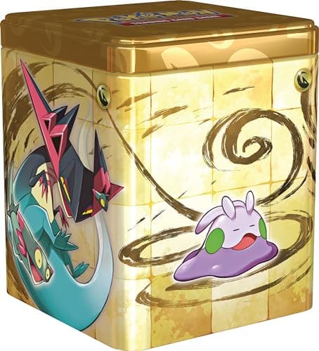 Image of Pokémon TCG: Dragon Stacking Tin (3 Booster Packs & 2 Sticker Sheets)