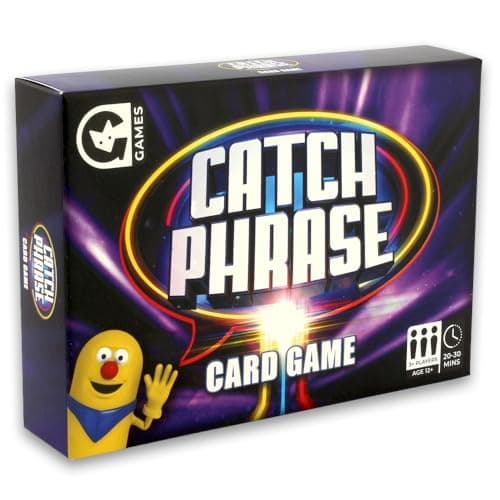 Image of Ginger Fox - Catchphrase Card Game. TV Show-Based Card Games for Adults and Kids Aged 12 and Over. Travel Sized Card Games for Family Game Nights, Parties and More