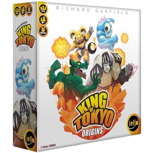 Image of Iello | King of Tokyo: Origins | Board Game | Ages 8+ | 2-4 Players | 30+ Minutes Playing Time