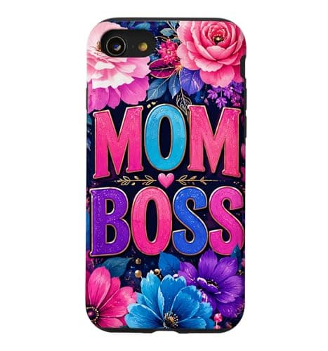 Image of Mom Boss Phone Case Case for iPhone SE (2020) / 7/8