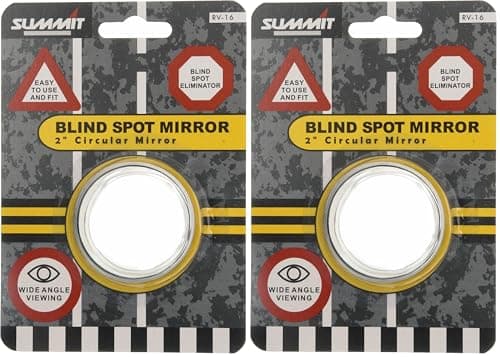 Image of Summit RV-16 Convex Spot Mirror, Small (Package may vary) (Pack of 2)