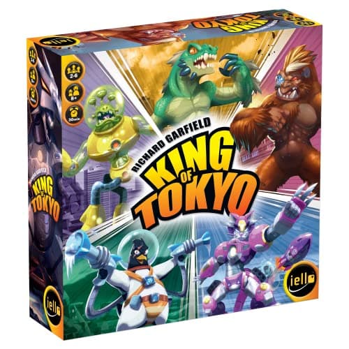 Image of Iello | King of Tokyo Game (2016 Edition) | Board Game | Ages 8+ | 2-6 Players | 30 Minutes Playing Time