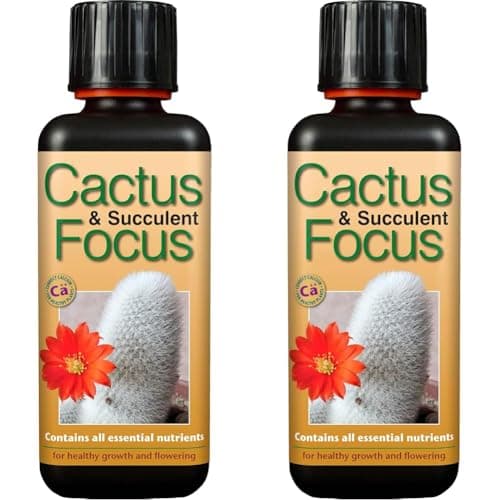 Image of Growth Technology Ltd GTCAF300 Cactus and Succulent Focus 300ml - Black (Pack of 2)