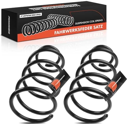 Image of Frankberg 2x Coil Spring Front axle Left Right Compatible with K.u.g.a I 2.5 4x4 SUV 2008-2012 Replace# 1683597