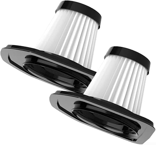 Image of Replacement Vacuum Filter for Handheld Vacuum Cleaner, Reusable Vacuum, Washable Vacuum Filter Spare Parts for VL189 Cordless Vacuum Cleaner Accessories(2 PACK)
