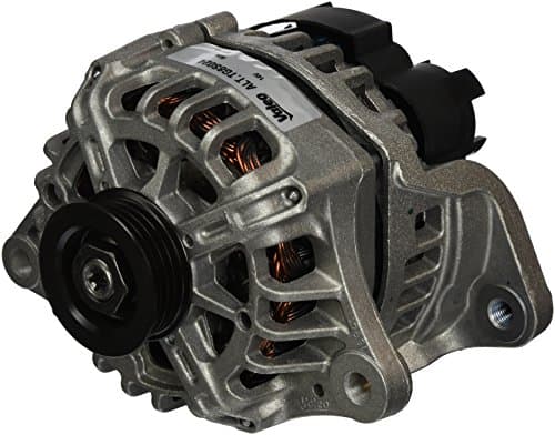 Image of VALEO 439595 Alternator Alternator Charge current: 80 Amp Grooves: 4 grooves Pulley diameter: 51,4 mm Voltage: 14 V Rotation direction: CLOCKWISE