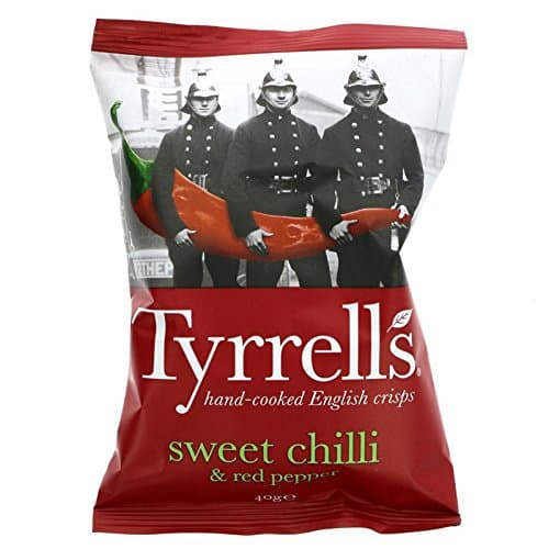 Image of Tyrrells | Sweet Chilli and Red Pepper | 6 x 40g