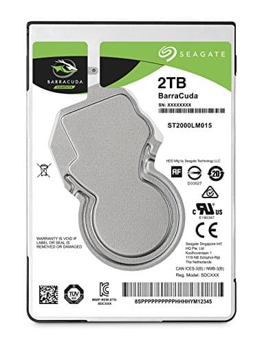Image of Seagate Barracuda 2TB 2.5" HDD SATA