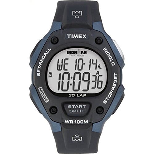 Image of Timex Ironman Men's Digital Watch with LCD Dial Digital Display and Black Resin Strap T5H591