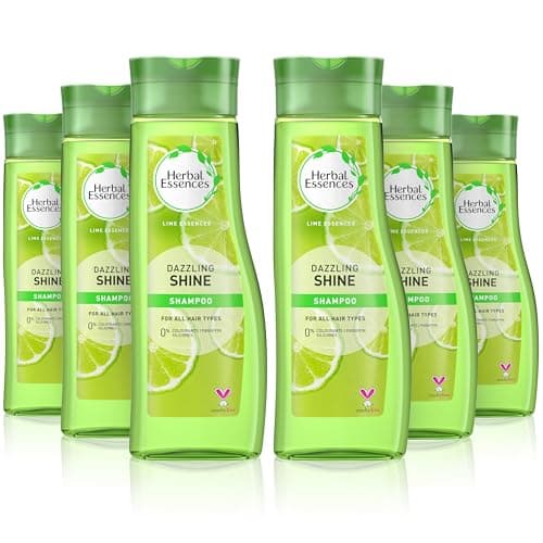 Image of Herbal Essences Dazzling Shine Shampoo for all hair type, 400 ml - Pack of 6
