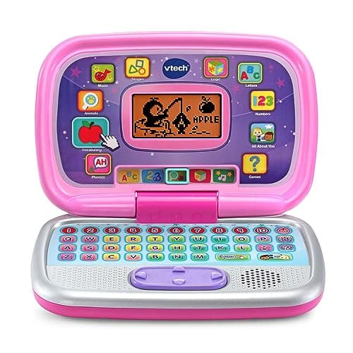 Image of VTech Play Smart Preschool Laptop - Pink