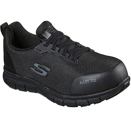 Image of Skechers Womens Sure Track Jixie Safety Shoe with Toe Cap - Size 40 UK 7