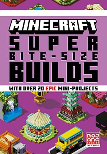 Image of MINECRAFT SUPER BITE-SIZE BUILDS: An official Minecraft illustrated guide with over 20 brand-new mini-projects to build in the game: perfect for beginners and kids, teens and adults alike!