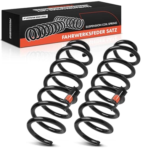 Image of Frankberg 2x Coil Spring Rear Axle Left Right coil spring Compatible with Qashqai II SUV J11 J11 SUV 2013-2025 Replace# 550204EA1B