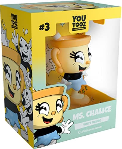 Image of Youtooz Ms. Chalice Figure, 4.5" Inch Vinyl Figure from Cuphead Collection