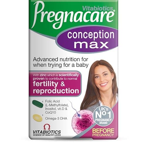 Image of Pregnacare Max Fertility and Conception Support for Women - Maximum Support for Women Fertility, Conception and Ovulation