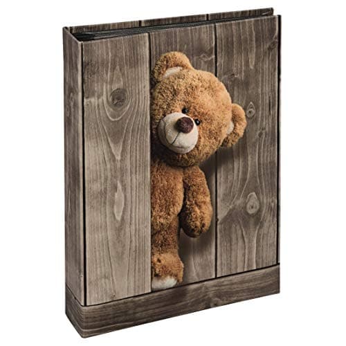 Image of Hama "Batzi Teddy Bear Photo Album | For 200 Photos | 10x15cm Photo Format | Brown