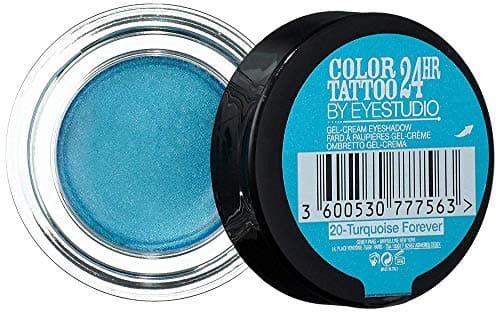 Image of Maybelline Colour Tattoo 24 Hour Eye Shadow, Turquoise Forever Number 20