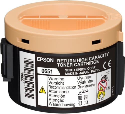 Image of Epson High Capacity Return Toner Cartridge, Black, Genuine