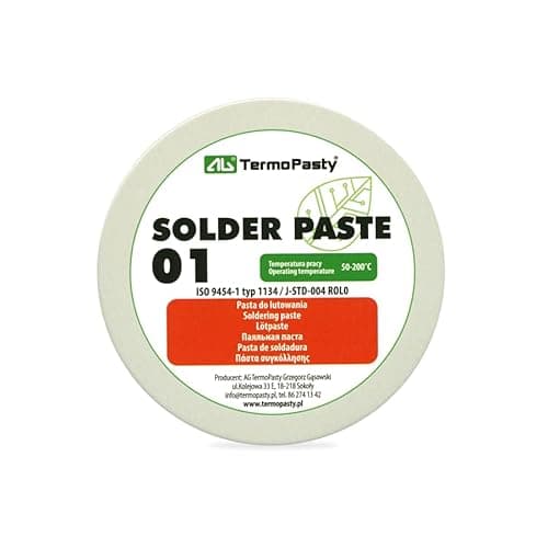 Image of TermoPasty TOP Flux Soldering Paste in The 40 g tin for Electronics SMD Plumbing DIY etc.UK, Natural
