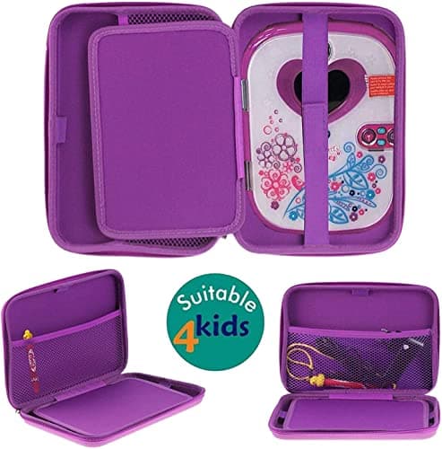 Image of Navitech Purple Hard Protective EVA Case Compatible With VTech Secret Safe Diary Light Show