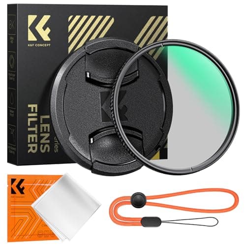 Image of K&F CONCEPT 82MM Polarising Filter Circular Polarizing CPL, 28 Layer Super Slim Polarizer Filter Multi-coated Polarized MRC Filter with Lens Cap (Nano-X Series)