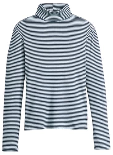 Image of Levi's Women's Dreamy Turtleneck Burgundy Pullover, Iceberg Blazer Navy, XS