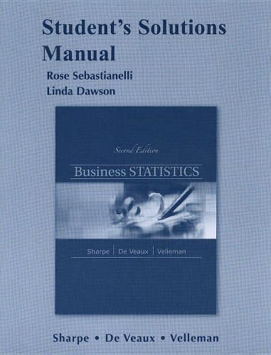 Image of Student Solutions Manual for Business Statistics